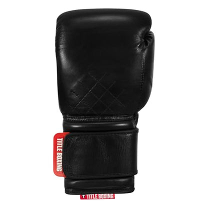 Title Boxing Ko-Vert Training Boxing Gloves - color: Black, size: 16 oz