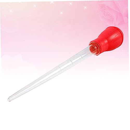 POPETPOP Aquarium Tools Pipette 50ml Manual Fish Tank Cleaner Red Practical Aquarium Waste Tool