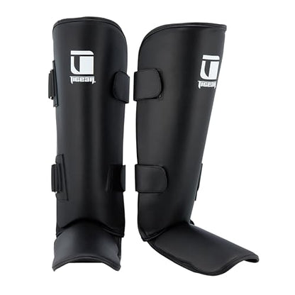 Tigear Core Shin Guards – MMA Martial Arts Shin Guards for Muay Thai & Kickboxing Sparring and Training | Premium, Lightweight | Professional Protection for Men, Women, Kids - size: Small-Medium