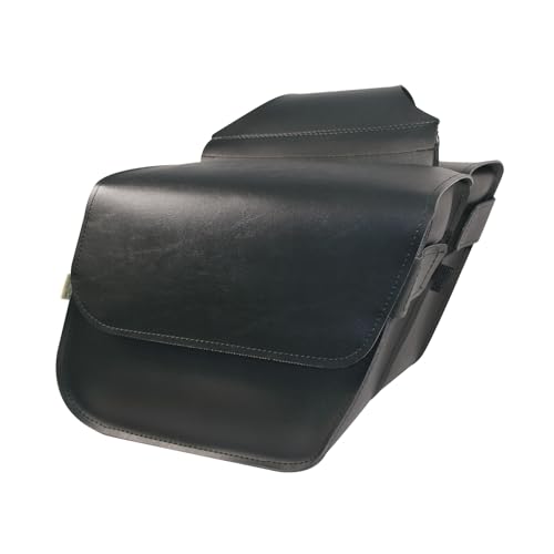 Willie & Max Handcrafted Compact Slant Motorcycle Saddlebag Set 58801-00 - size: Compact
