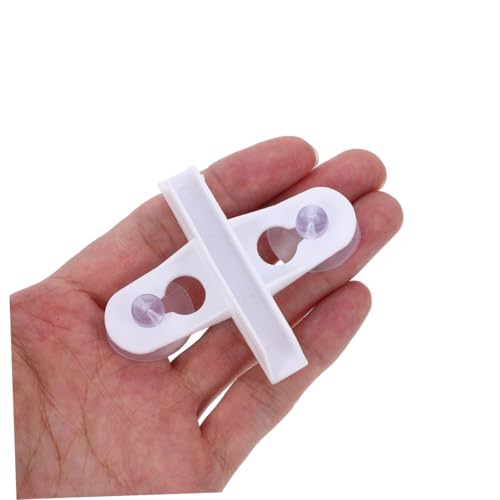 20pcs Aquarium Divider Clips Fish Tank Cup Clips for Separating Boards Easy Installation Antislip Design Material for Securing Aquatic Plants and Decorations