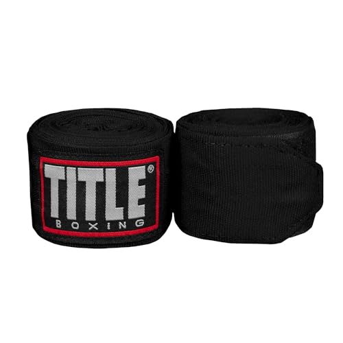 Semi-Elastic Hand Wraps by Title Boxing