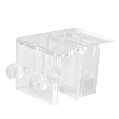 Kisangel Acrylic Fish Tank Water Holder Clamp Fixed Clip for Aquarium Hose Tube