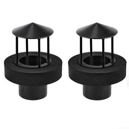 Splash Guard With Integrated Float For Single-Head Mist Maker, Effectively Reduces Water Splashing And Maintains Optimal Water Level For Consistent Mist In Aquarium, Pond(Is black)