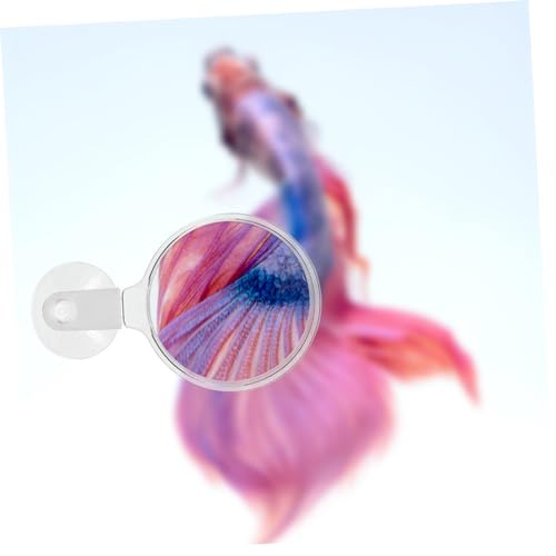 TOYANDONA Aquarium Glass Cup Easy Install Fish Tank Viewer for Small Animals Plants and Landscapes Lens for Observation