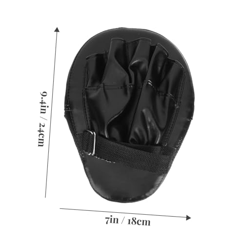 2Pcs Curved Boxing Hand Pads for Training, Thick PU Sponge