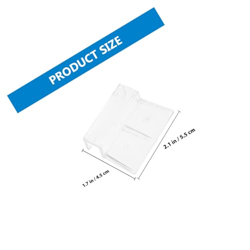 POPETPOP 4pcs Sturdy Acrylic Aquarium Cover Holders Practical Lid Racks for Tanks Supports for Fish and Turtle Tanks Easy to Install and Clean