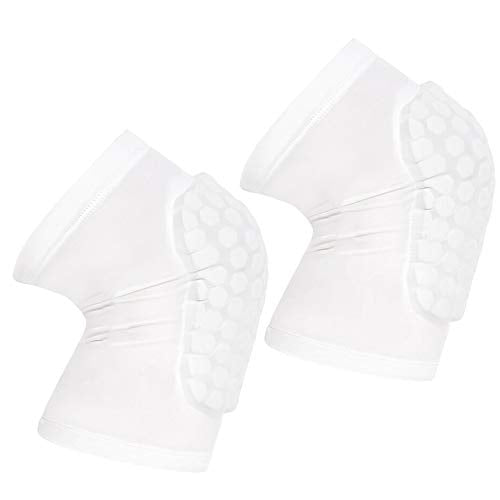 PISIQI Compression Collision Avoidance Knee Sleeve - color: White, size: X-Large