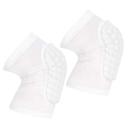 PISIQI Compression Collision Avoidance Knee Sleeve - color: White, size: X-Large