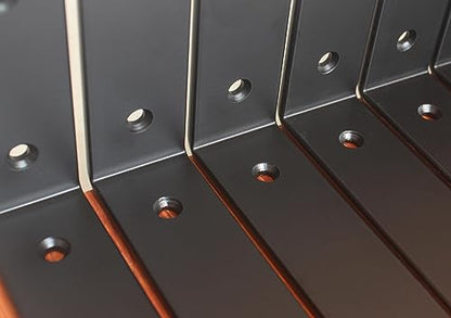 6 Pack - L 6" x H 4" x W1.5, 5mm Thick Black L Shelf Bracket, Iron Shelf Brackets, Metal Shelf Brackets, Floating Shelf, Shelf Supports with Screws - size: 6''x4'', style: Black 6 Pack