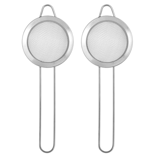 Beaupretty 2pcs Stainless Steel Reptile Sand Shovel Sifter Litter Cleaner for Terrarium Substrate Bedding Maintenance