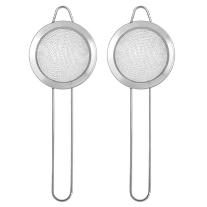 Beaupretty 2pcs Stainless Steel Reptile Sand Shovel Sifter Litter Cleaner for Terrarium Substrate Bedding Maintenance