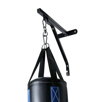 Wall Mount Hanger Heavy Duty Punching Bag Hanger Stand Gym Fitness Mounting Bracket Steel Pipe Construction Secure Holder Suitable for