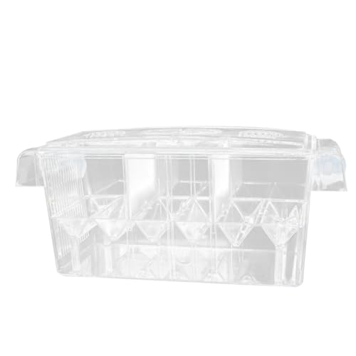 Homoyoyo Aquarium Breeding Tank Acrylic Isolation Box Fish Hatchery Incubator for Fish Tank Spawning and Nursery Use