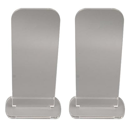2Pcs Acrylic Boxing Glove Stand, Vertical Boxing Glove Display Stand Acrylic Gloves Holder, Vertical Boxing Gloves Display Rack Holder, Baseball Glove Display Holder Rack for - color: Transparent