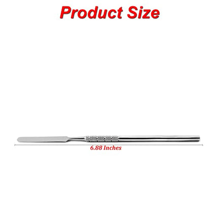 Professional Dental Carvers | Cement Spatula Stock Knife | Single Double End | Sculpting Wax Modeling Mixing | Lab Tools (Cement Spatula Single End)