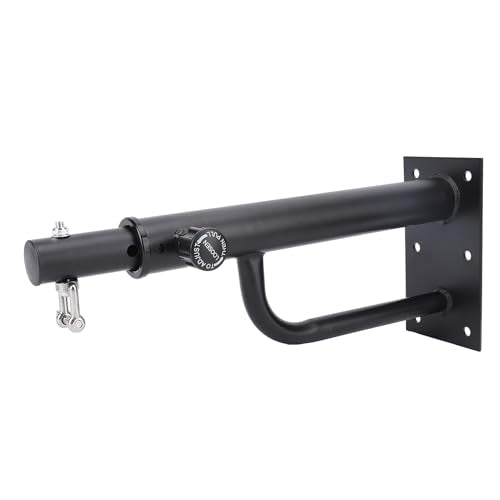 Ejoyous Heavy Bag Hanger, Wall Mount Punching Bag Bracket Adjustable 360° Swivel Boxing Bag Hanging Stand for Home Gym Indoor Outdoor Muay Thai and MMA Training Load up to 300 lbs