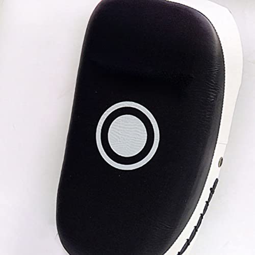 Rengue Boxing Strike Pad, Boxing Pads Kick Punch Training, Multifunction Protective Target for Muay Thai and Kickboxing Enthusiasts Strike Pad, High Density Sponge for Nan - color: White Stripe