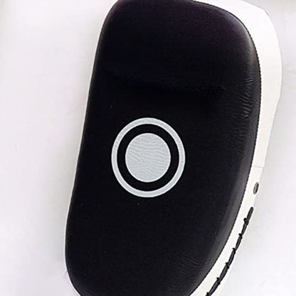 Rengue Boxing Strike Pad, Boxing Pads Kick Punch Training, Multifunction Protective Target for Muay Thai and Kickboxing Enthusiasts Strike Pad, High Density Sponge for Nan - color: White Stripe