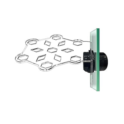 Aquarium Choice Coral Plug Holder - Magnetic Coral Frag Rack (7 Frag Plugs)