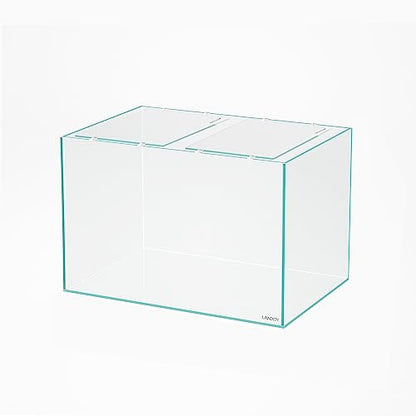 4mm Thick Clear Glass Aquarium Lid, Includes 4 Clips for Secure Placement, 432 X 230mm(17.01x9.06 inches) for 440-444 mm Inner Length Aquariums, Adapted to LANDEN SD453030 - size: 432x230mm (1 pc)