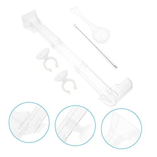 BESPORTBLE 1pc Fish Feeder Tube Sinking Feeding Dish for Shrimp and Fish Aquarium Supplies Reduces Food to Clean Design Feeding Tool