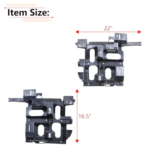 Headlight Bracket Compatible with Chevy Silverado 2003 to 2007, for Chevrolet Avalanche 2003 2004 2005 2006 Year, for Headlamp Mounting Support