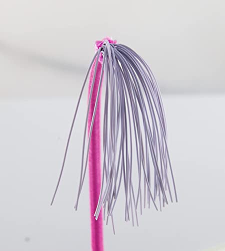 Marcobrothers Mini Bungee Cord with Steel Hook, 14" X 4, Pink - size: 14 inch X 4