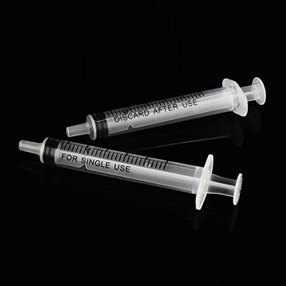3ml/cc Syringe without Needle - 100PACK/Individually wrapped - size: 3ml