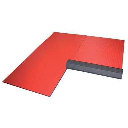 Dollamur 10'x10'x1.25" Jiu-Jitsu Mat - color: Red
