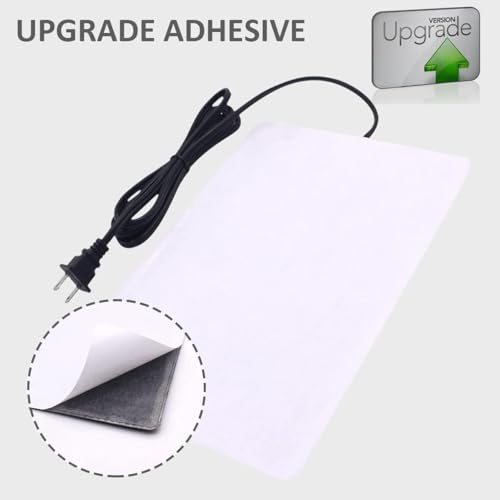 Reptile Heating Pad - Hermit Crab Heater Heat Mat for Reptiles Snake Lizard Terrarium 8 Watt
