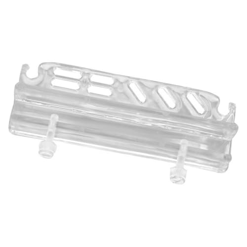 FRCOLOR Acrylic Aquarium Tool Holder for Plant Maintenance Wall-Mounted Storage Rack for Scissors Tweezers and Scrapers Organize Your Fish Tank Cleaning Tools Efficiently