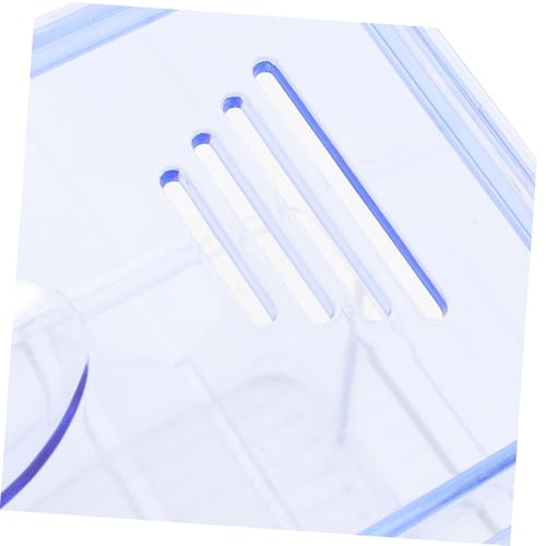 Happyyami Fish Isolation Box for Breeding Tropical Fish Transparent Design with Adequate Airflow Durable Nursery and Guppy Multipurpose Aquarium Divider