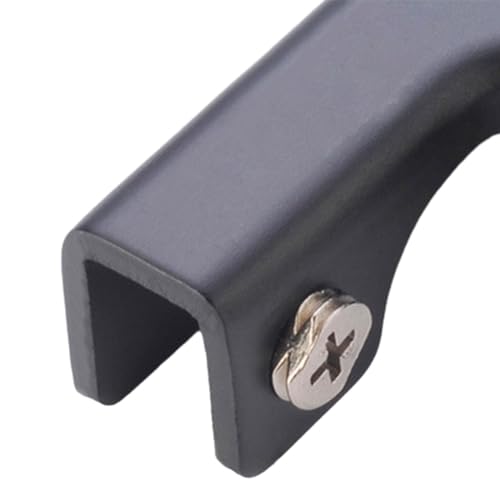2X Glass Connector Fish Tank Fixing Bracket Corner Protector Fish Tank Fitting Glass Fixing Clip for Glass Display Cabinet, for 8 to 10mm