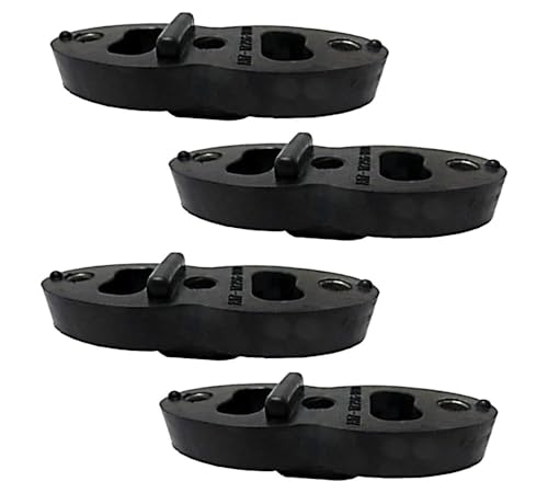 Mytee Products 4 Pack Mounting Bracket, Grille - Bumper Cover Grille Bracket Compatible with Freightliner Cascadia 2008-2017, Replaces A17-17256-000 A1717256000 AMHLK2443 FRTA1717256000 HLK2443