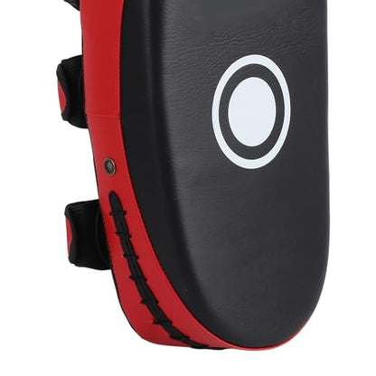 Rengue Boxing Strike Pad, Boxing Pads Kick Punch Training, Multifunction Protective Target for Muay Thai and Kickboxing Enthusiasts Strike Pad, High Density Sponge for Nan - color: Red Stripe
