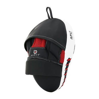 Brave Gel Punch Mitt Boxing Pad Hand Target Pad Ideal for MMA Kickboxing Martial Arts Muay Thai Karate Training Padded Punching Training Strike Shield
