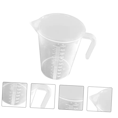 1pc Aquarium Water Changing Cup Thickened Measuring Cup for Fish Tank Feeder Non- and for Liquid and Dry Ingredient Measurement
