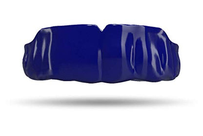 Impact All Sports Mouthguard Lacrosse, Football, Hockey, Basketball, Jiu-Jitsu, and More, Breathable Mouthguard for Youth Adults, Professional Custom-Fit, Navy Blue - color: Navy Blue