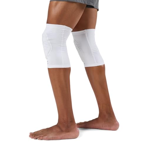 McDavid HEX Viz Knee / Elbow Pad Pair White/Grey M - color: NEW White, size: Medium