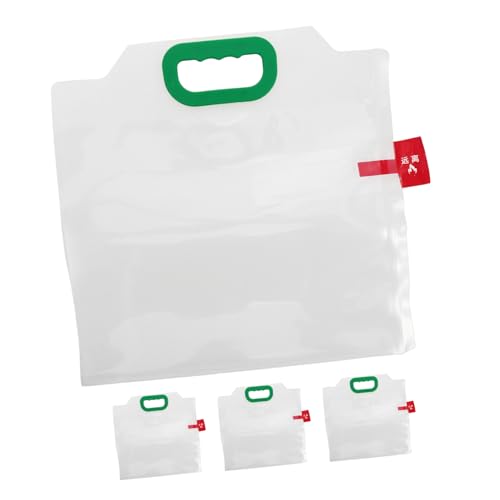 4pcs Fish Transport Bag Oxygen Support Design for Easy Observation Portable Handheld Carrier for Live Fish Shipping and Reusable for Aquariums and Pet Stores