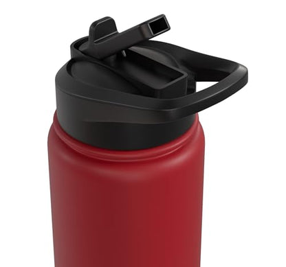 Cut That Weight Combat Sports Tournament Motivation Stainless Steel Insulated Water Bottle - color: Red
