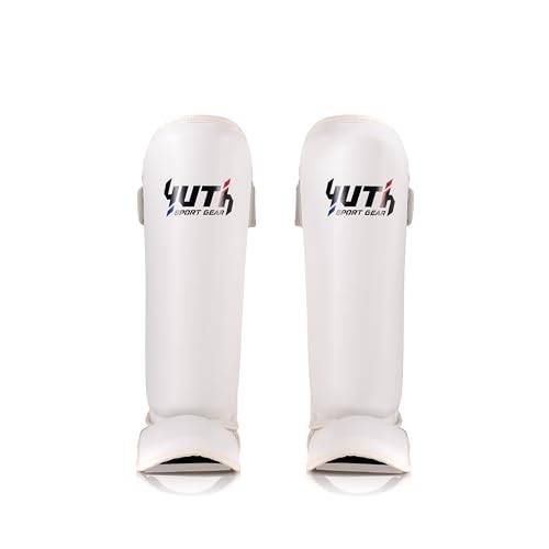Signature Shin Guards | Premium Muay Thai Shin Guards | Lightweight & Durable Shinguards Muay Thai | Padded, Adjustable Muay Thai Leg Guards for Kickboxing, MMA Sparring, Training