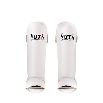 Signature Shin Guards | Premium Muay Thai Shin Guards | Lightweight & Durable Shinguards Muay Thai | Padded, Adjustable Muay Thai Leg Guards for Kickboxing, MMA Sparring, Training