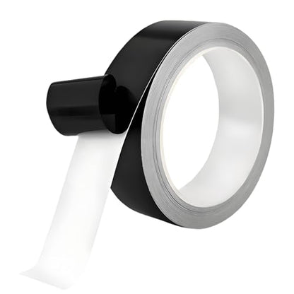 Blackout Tape 1.2 inch x 66 Feet Dark Masking Stickers to Blocking100% of Light, LED Cover Shading Tape for Windows, Electronics, Blinds, Aquarium, Indicator, LCD, Routers, Lamp Strips, Dimming Sheet