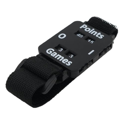 Score Counter Watch Adjustable Wristband Score Keeper for Cricket Tennis and Padel Portable Manual Stroke Tracker with High Visibility Display for Outdoor Practice and Matches