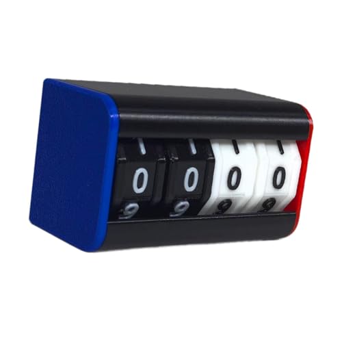 Colaxi Snooker Scoreboard Mini Score Keeper Billiards Scorer Tabletop Sports Counter Sports Counter for Competition Volleyball, Style A - size: style A
