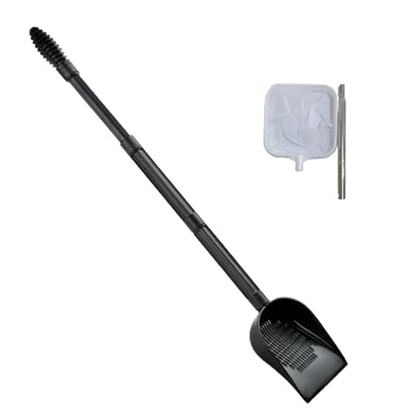 Aquariums Sand Shovel Tool Fishtanks Gravels Strainer Scoops with Ergonomic Handle Aquariums Tool Kits