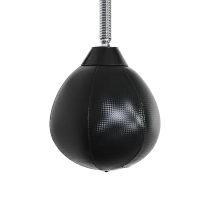 Soozier Speed Bag Boxing Punching Bag Lightweight Wall Mount 9" H x 7" Dia.