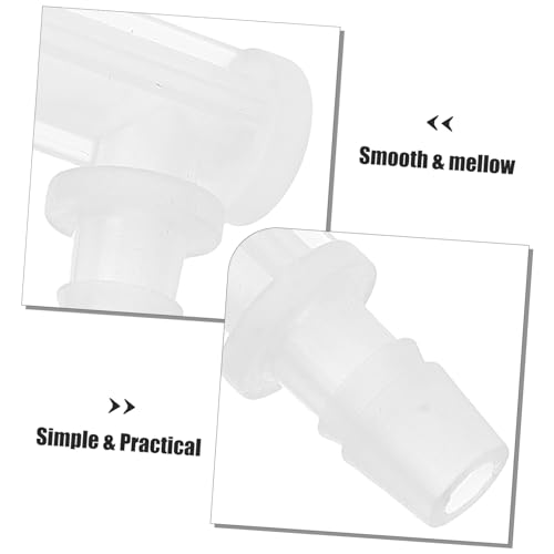 Levemolo 8pcs Aquarium Hose Barb Fittings Water Reducer Connector for Fish Tank Filtration System and Soft Plastic Adapter Compact Design for Easy Installation